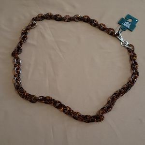 Wild Fable Leopard Chain Belt Woman Size M